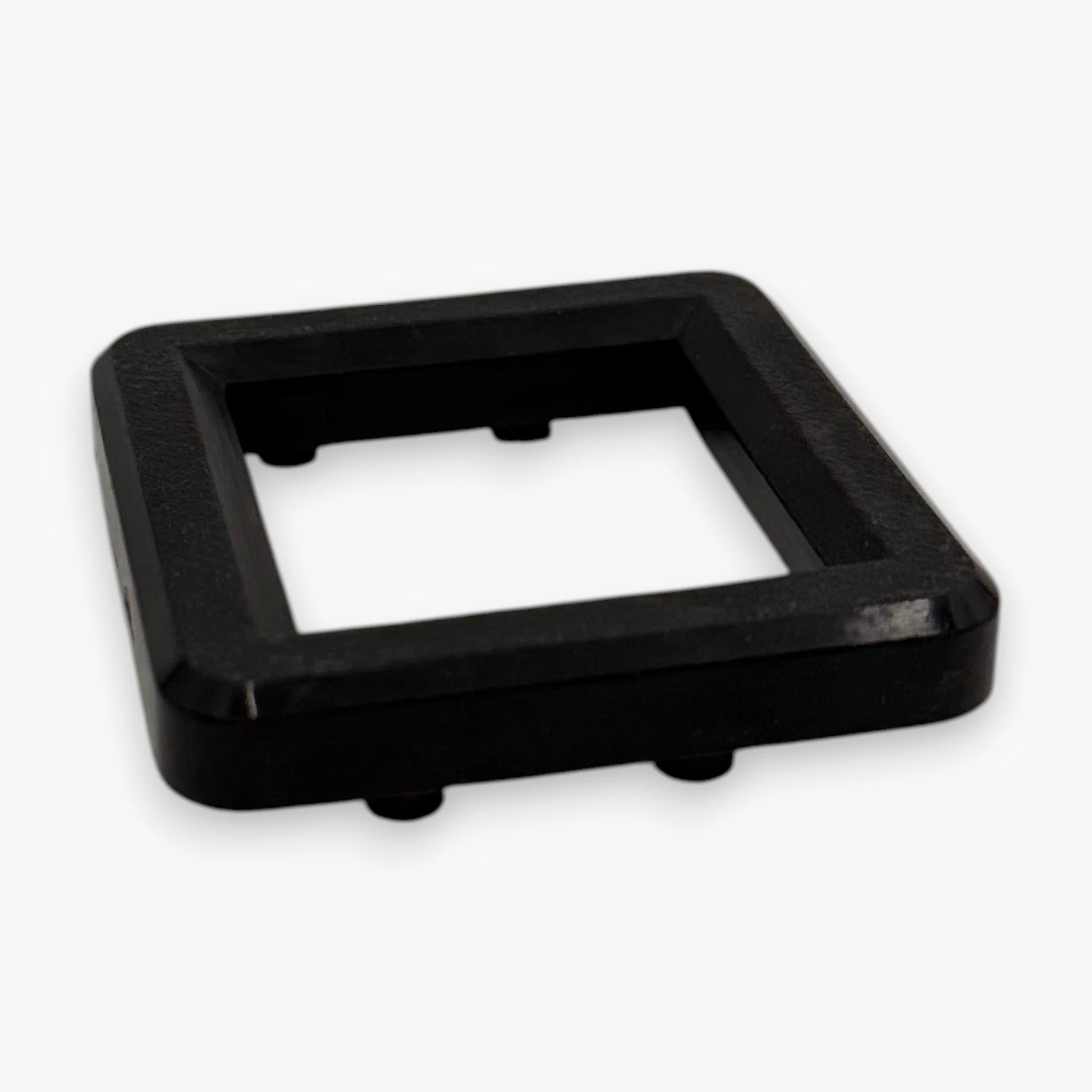 Coin Door Return Bezel – Beveled Square Inner Edge, Open Center for Coin Return Slot Mounting