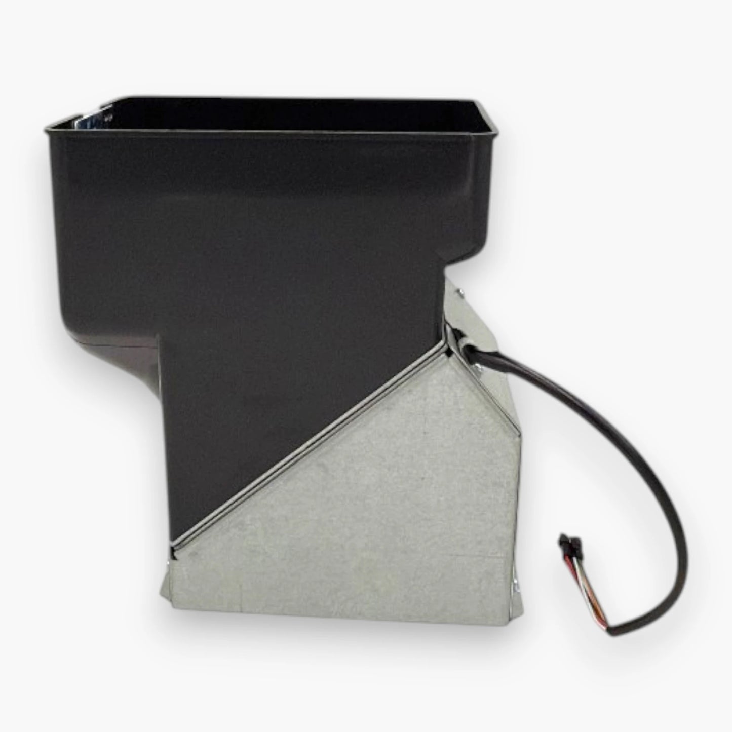 Heavy-duty coin hopper dispenser with iron base for vending and arcade equipment