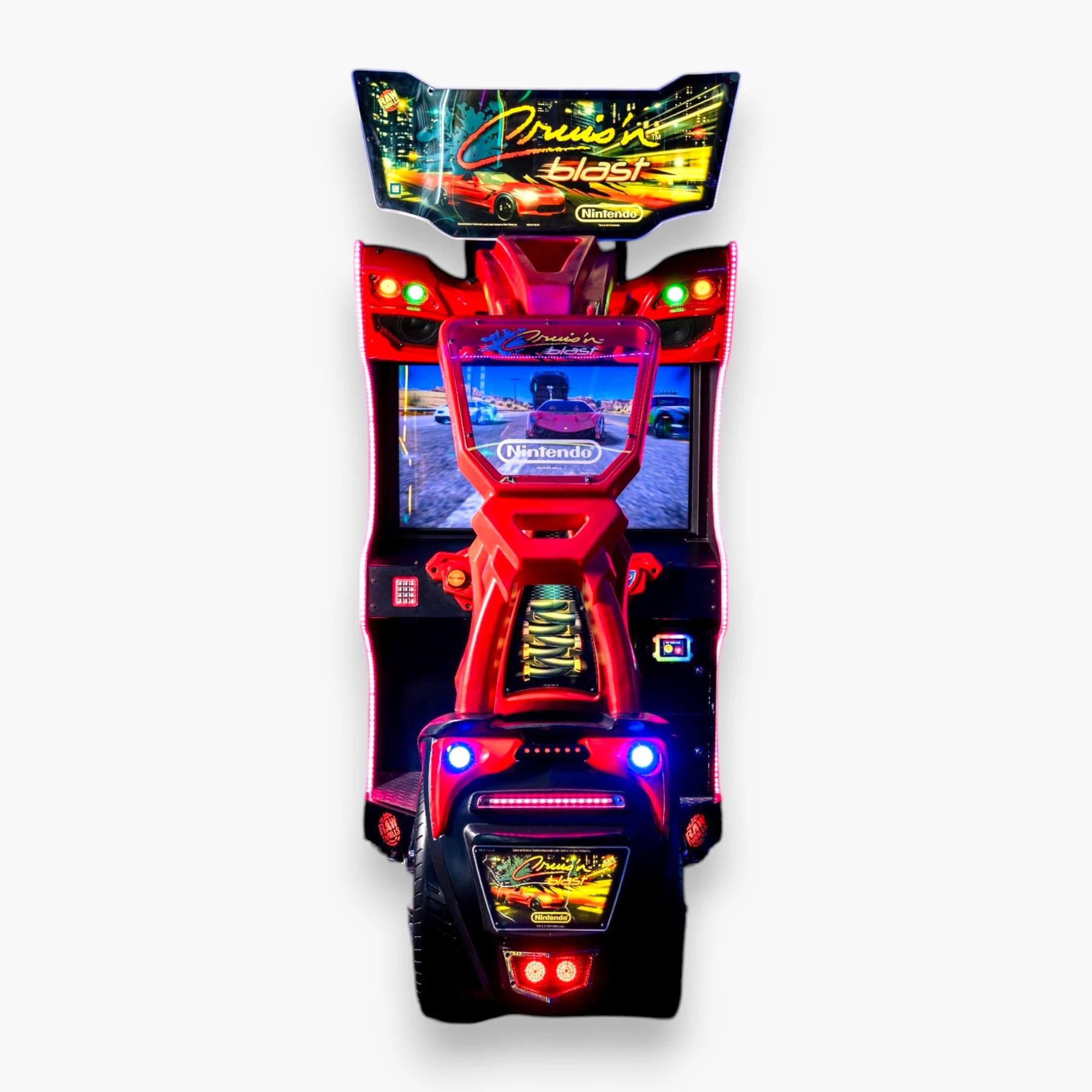 Cruis'n Blast Arcade – 43 Inch HD Display, 5 Global Race Tracks, 20+ Customizable Vehicles