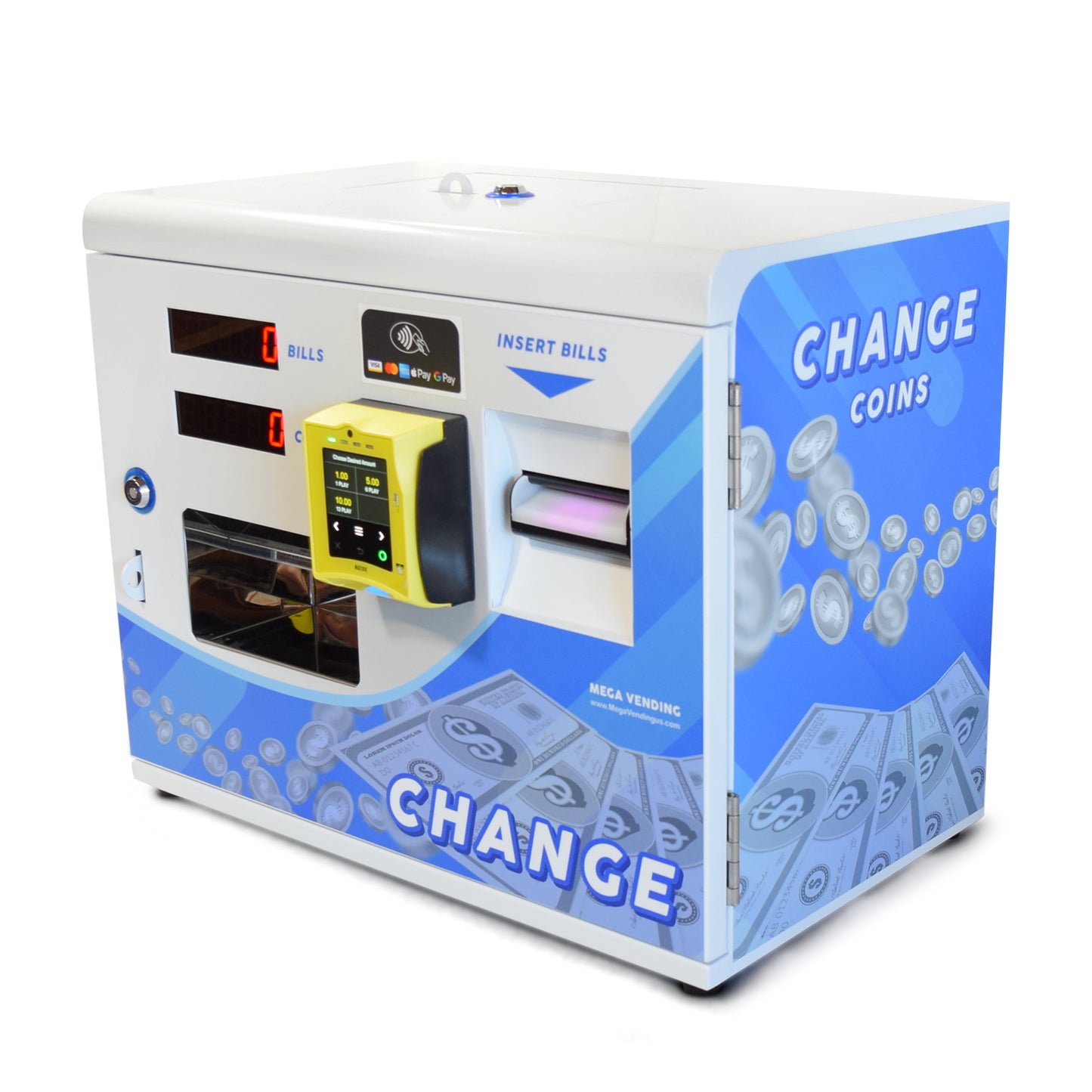 Dollar change machine With Nayax reader