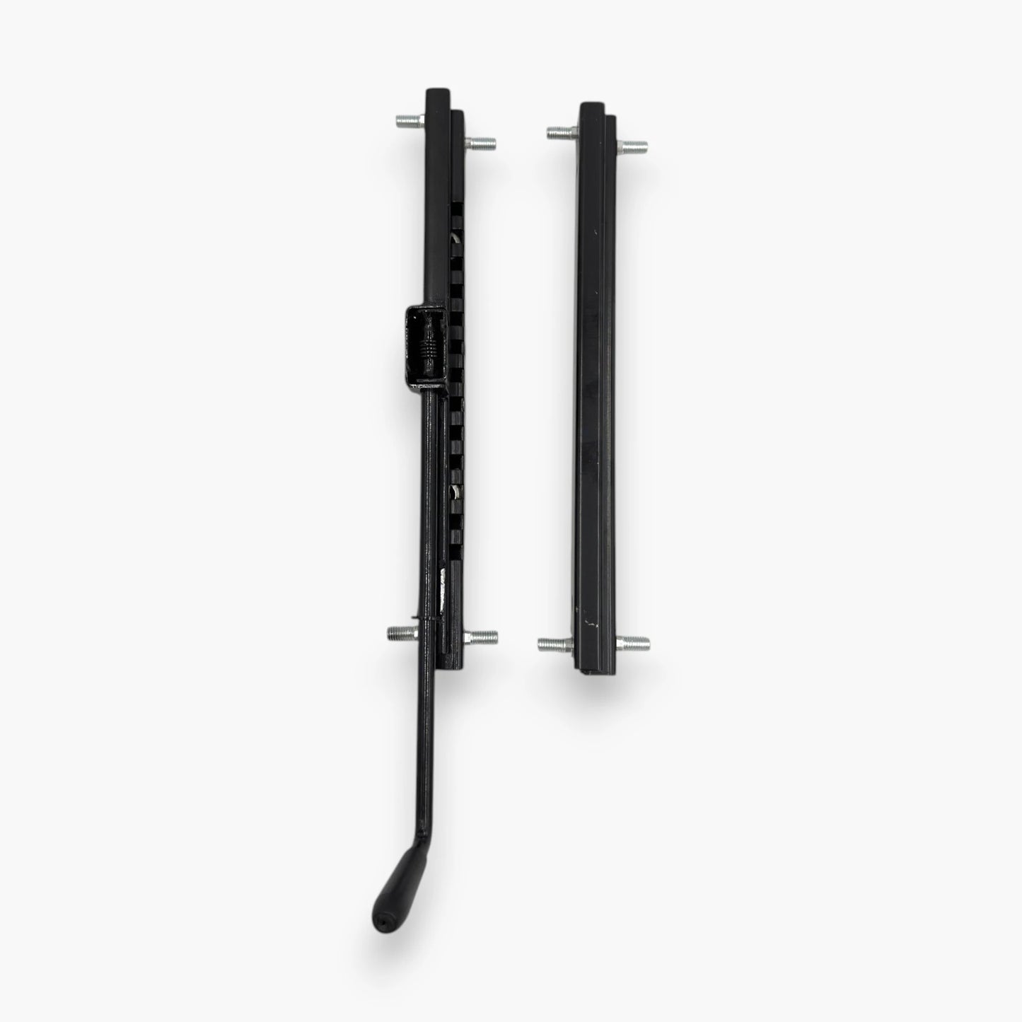 Universal adjustable seat rails with locking mechanism
