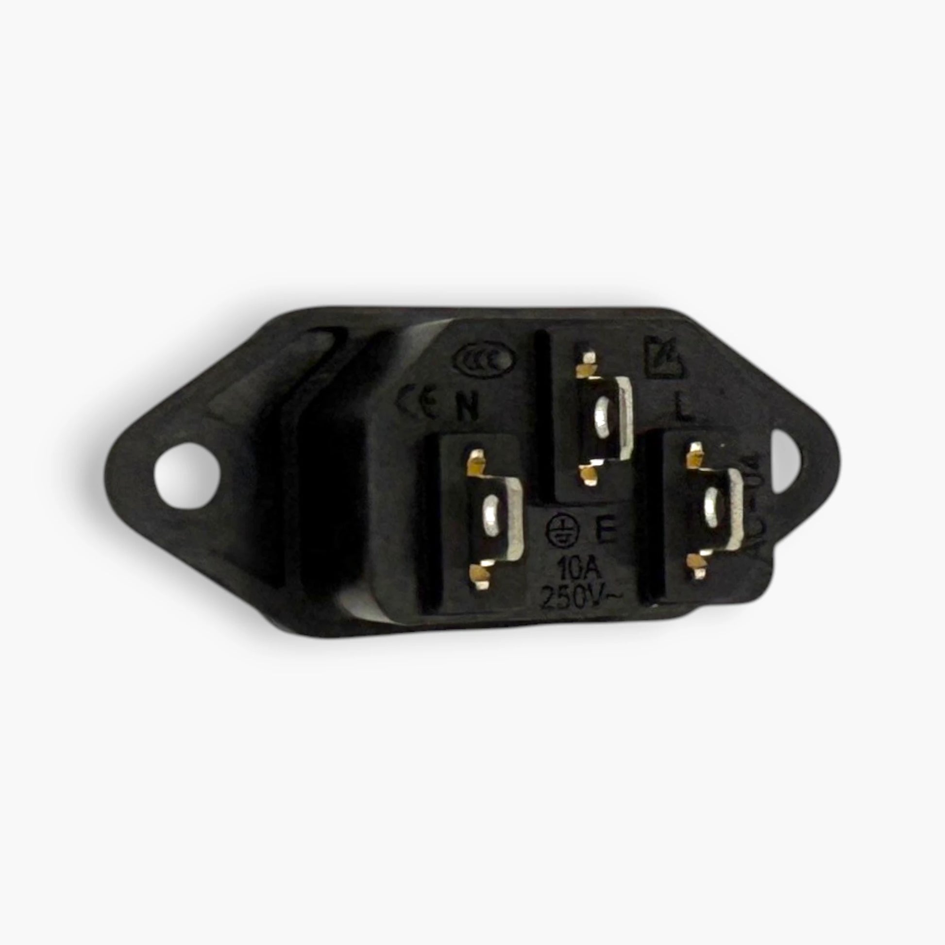 IEC C14 AC power inlet set of 10 for commercial electrical equipment