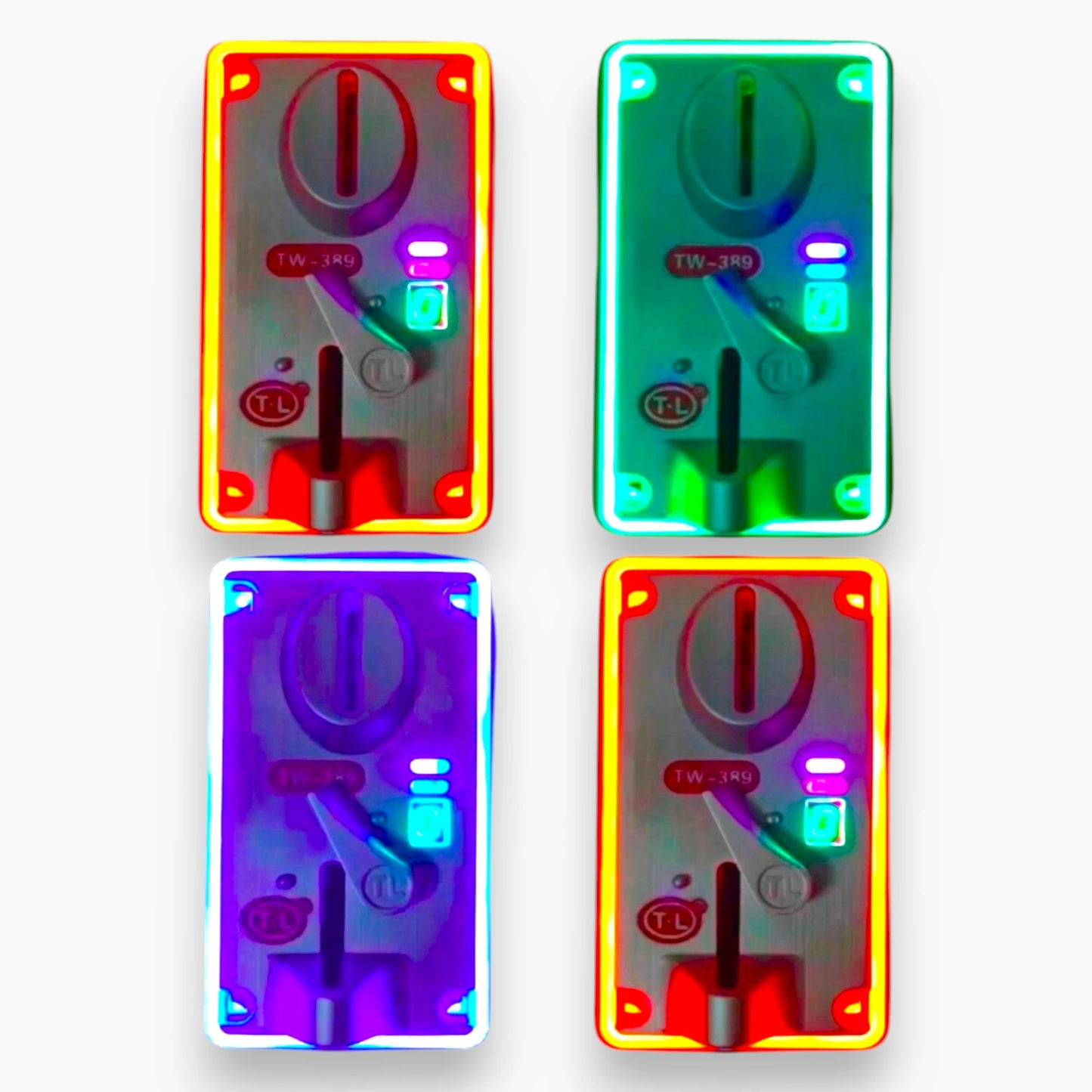 TW-389 LED coin selector for vending machines and self-service equipment
