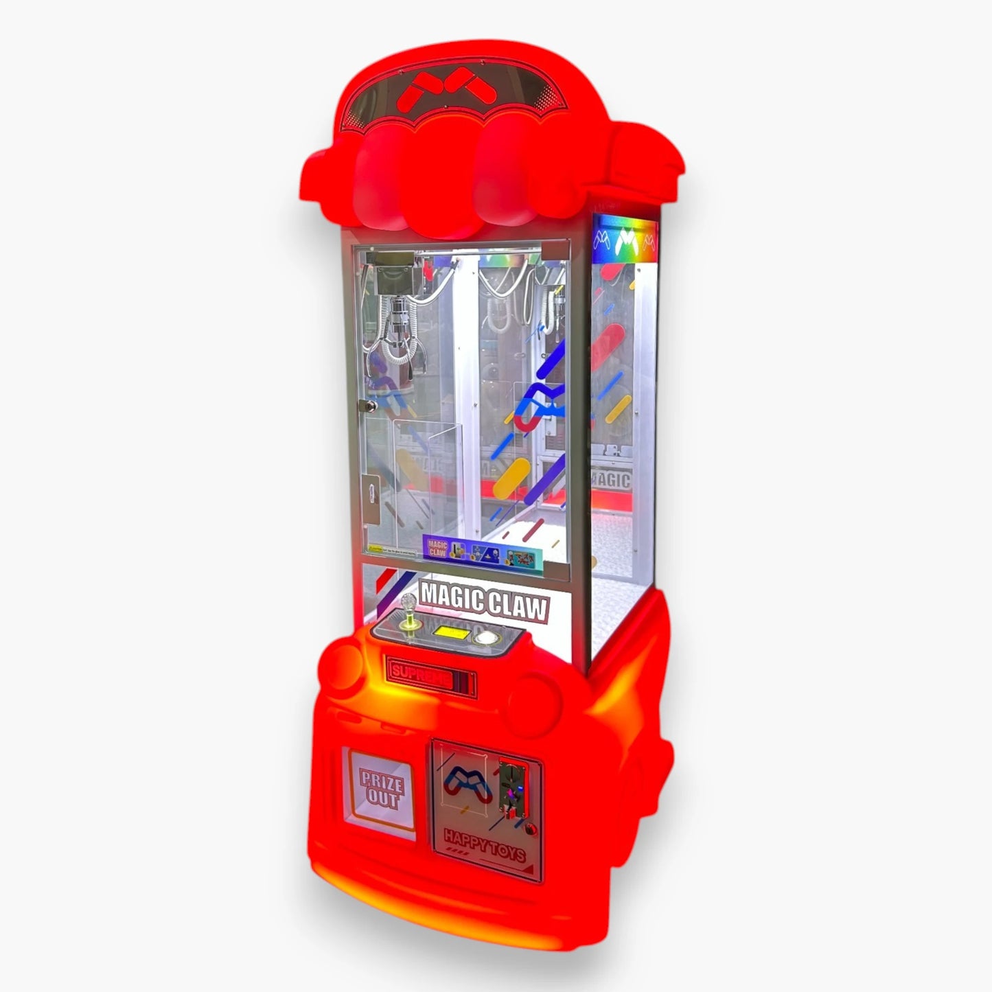 Magic Bus Claw Machine – Red Cabinet