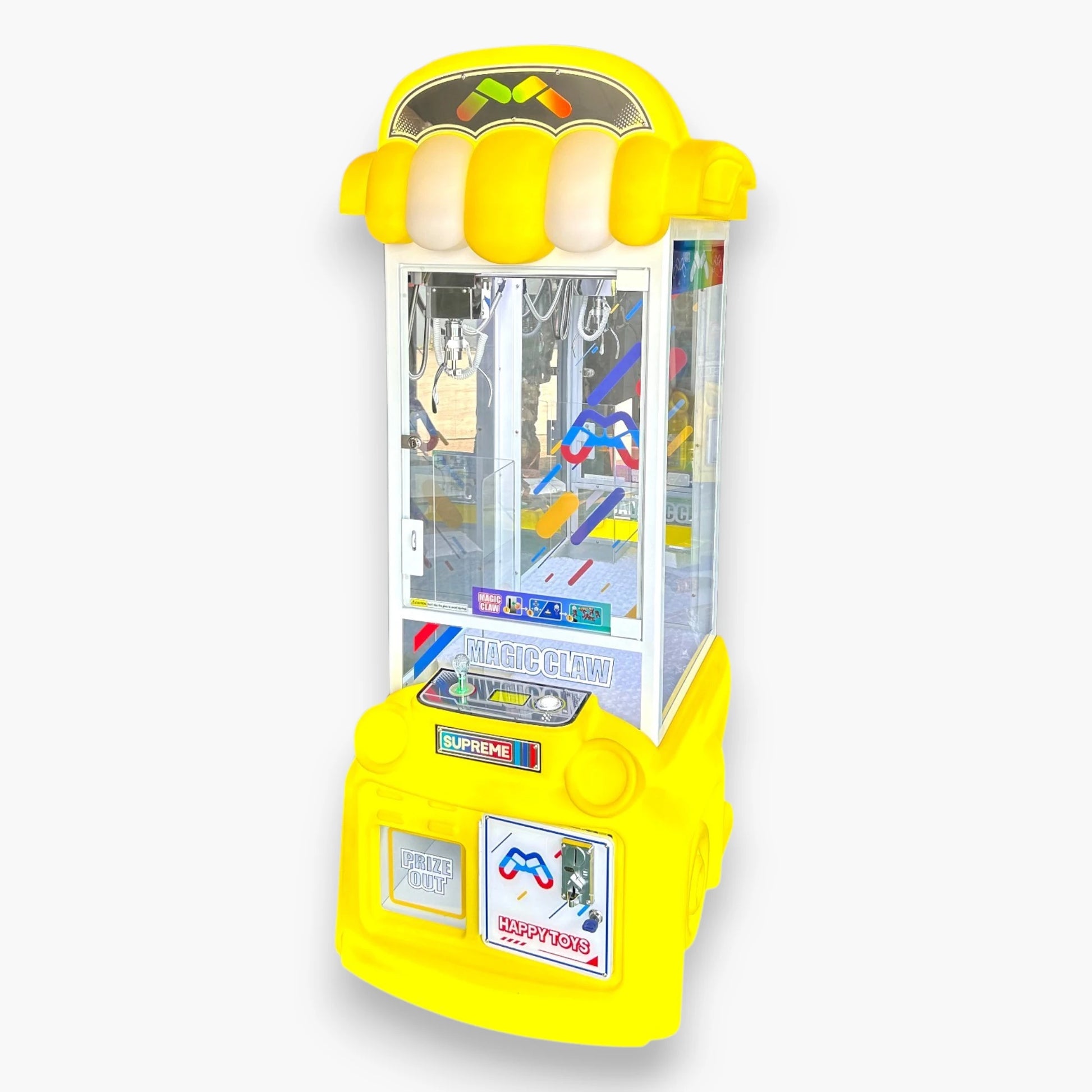 Magic Bus Claw Machine – Yellow Cabinet