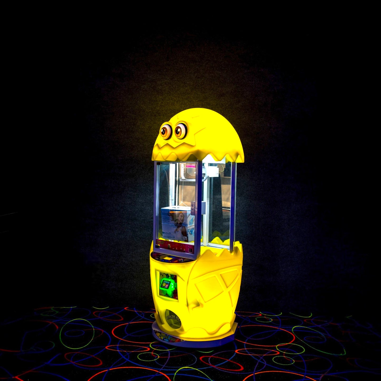 Magic Egg Cut the Rope Machine – 3 Win Modes: Always Win, Adjustable Win Probability, and Vending Mode