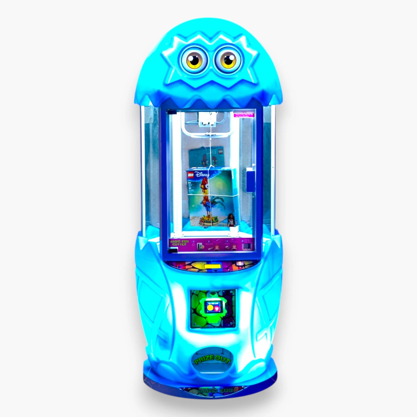 Magic Egg Prize Machine – Rope Cut - Blue