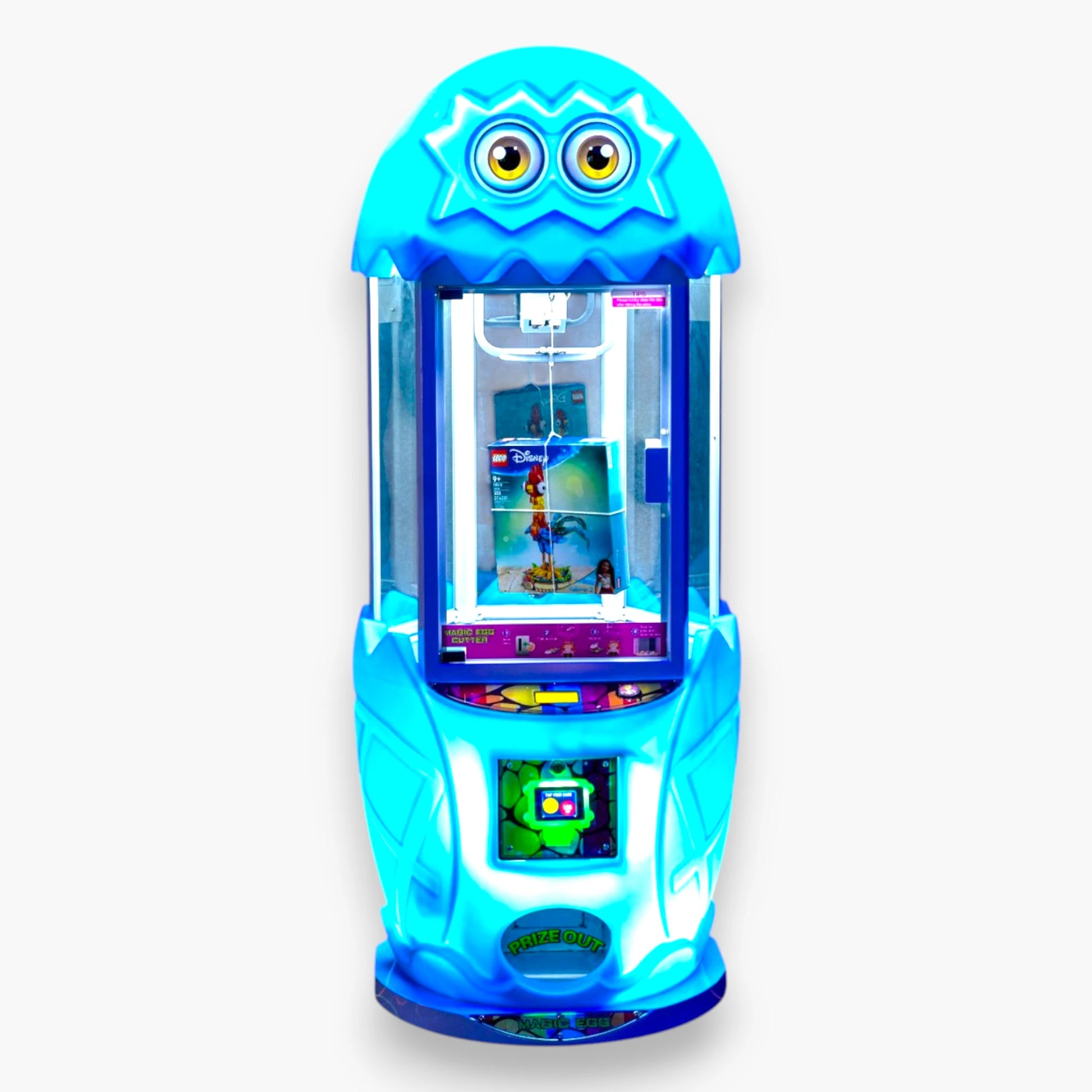 Magic Egg Prize Machine – Rope Cut - Blue