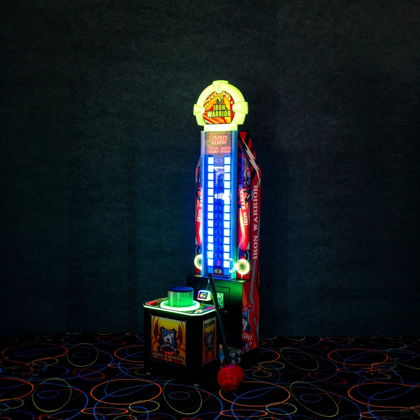 Iron Warrior Arcade Machine – LCD Score Display