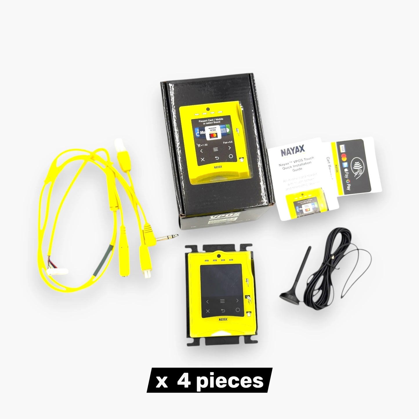 Nayax VPOS Touch Cashless Payment Reader – Credit Card, NFC & Mobile Pay for Vending & Arcade Machines