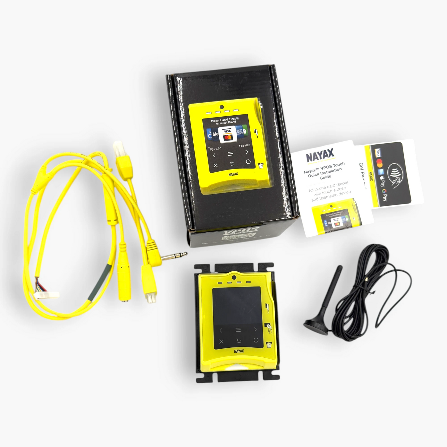 Nayax VPOS Touch Cashless Payment Reader – Credit Card, NFC & Mobile Pay for Vending & Arcade Machines