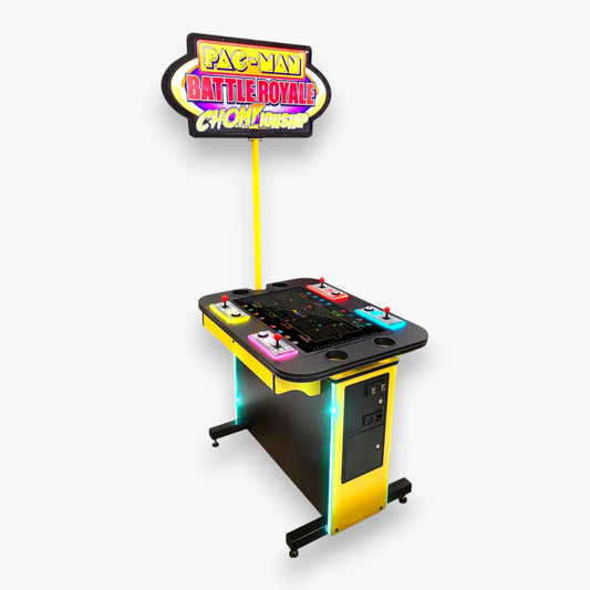 Pac-Man Battle Royale Chompionship Arcade Machine by Namco – 4 Player, 32 Inch LCD Screen