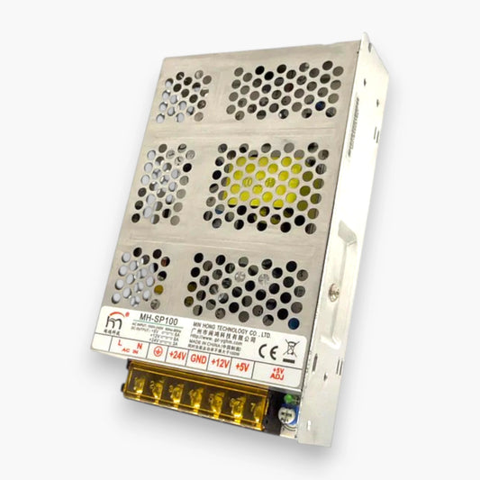 5V 12V 24V Adjustable Switching Power Supply – Silver, for Bill Changers Claw Machines and Arcade Machines