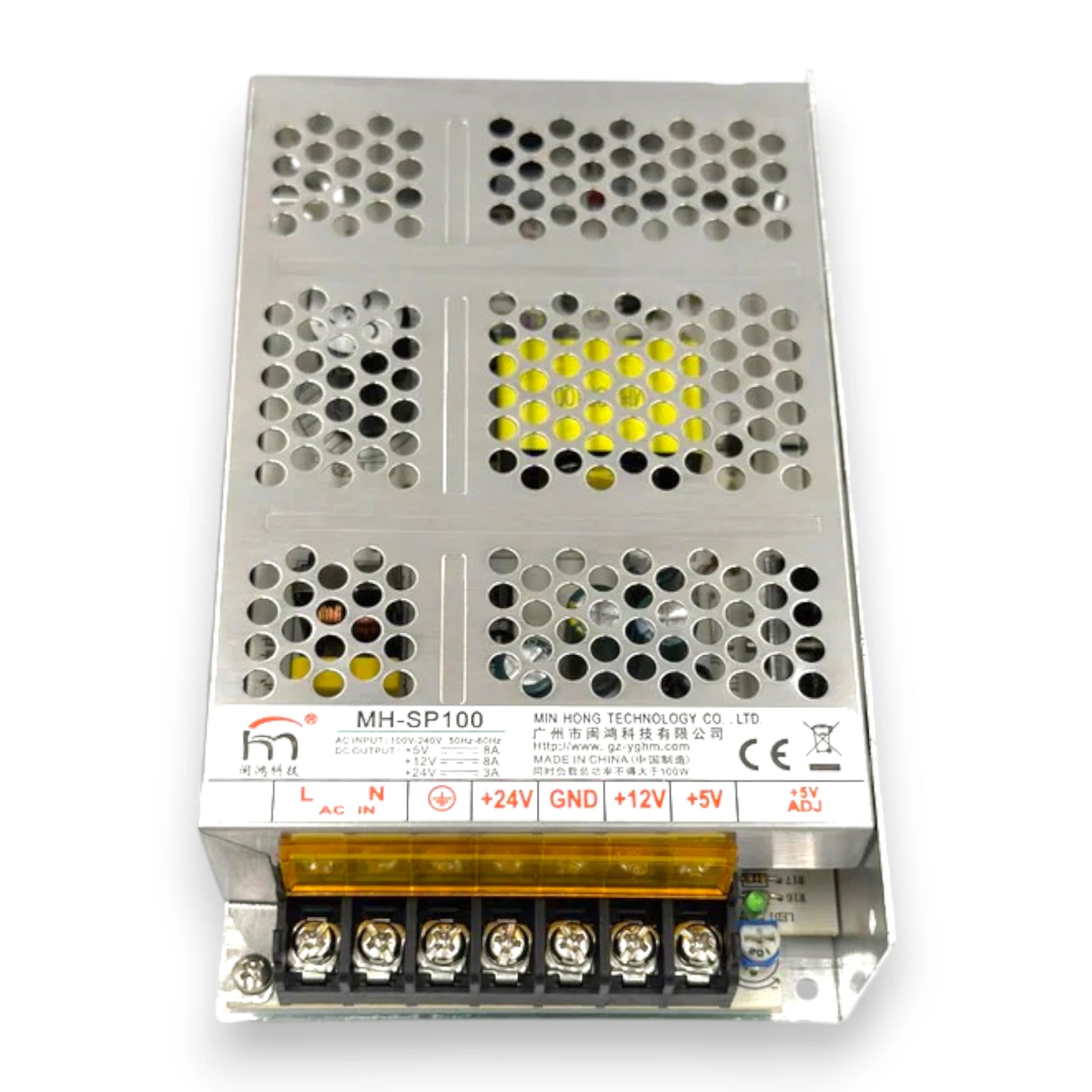 Switching Power Supply – Output Terminals 5V 8A 12V 8A 24V 3A, Low Ripple Noise, Clean Stable Output