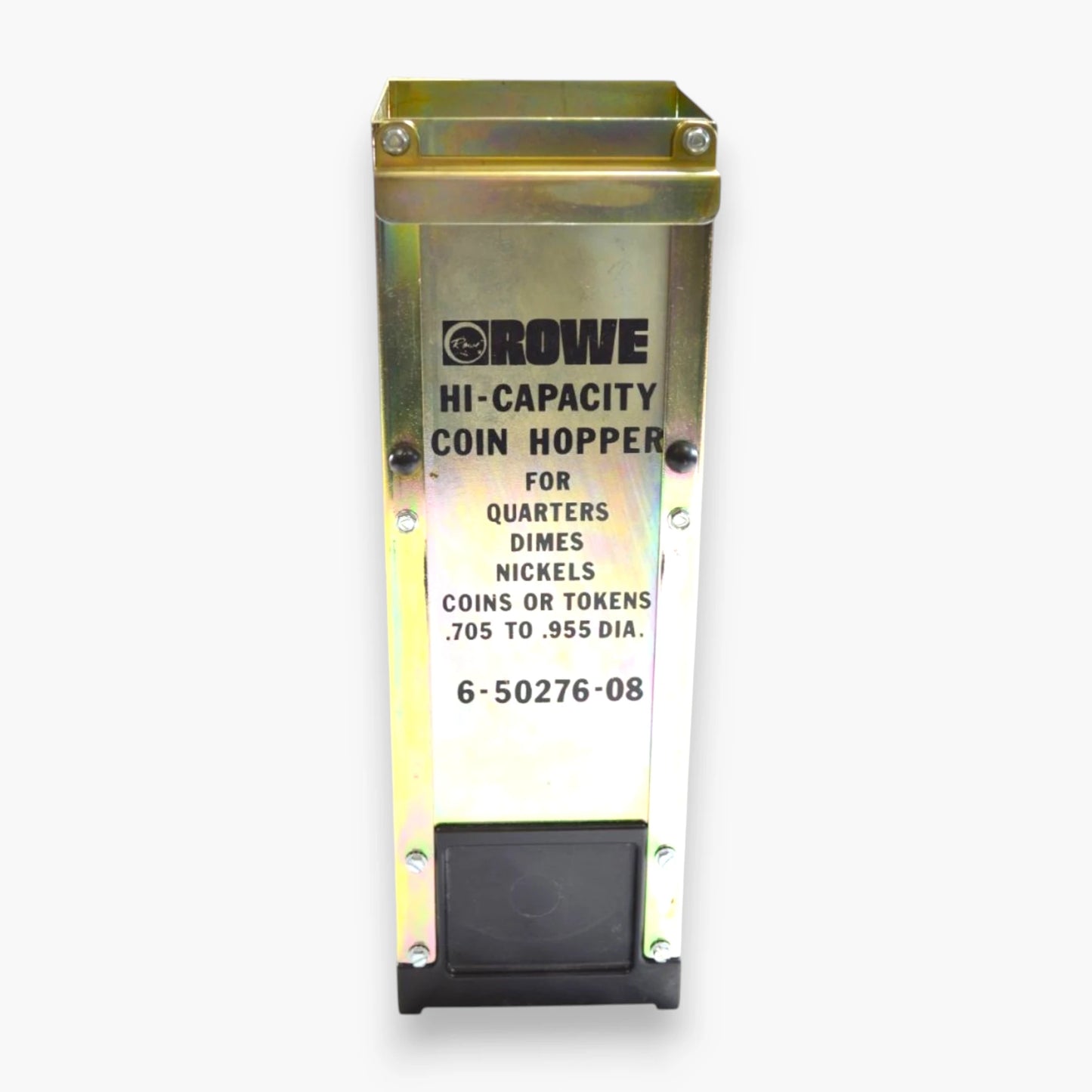 Genuine Rowe replacement coin hopper compatible with BC3500 and BC1400 bill changers