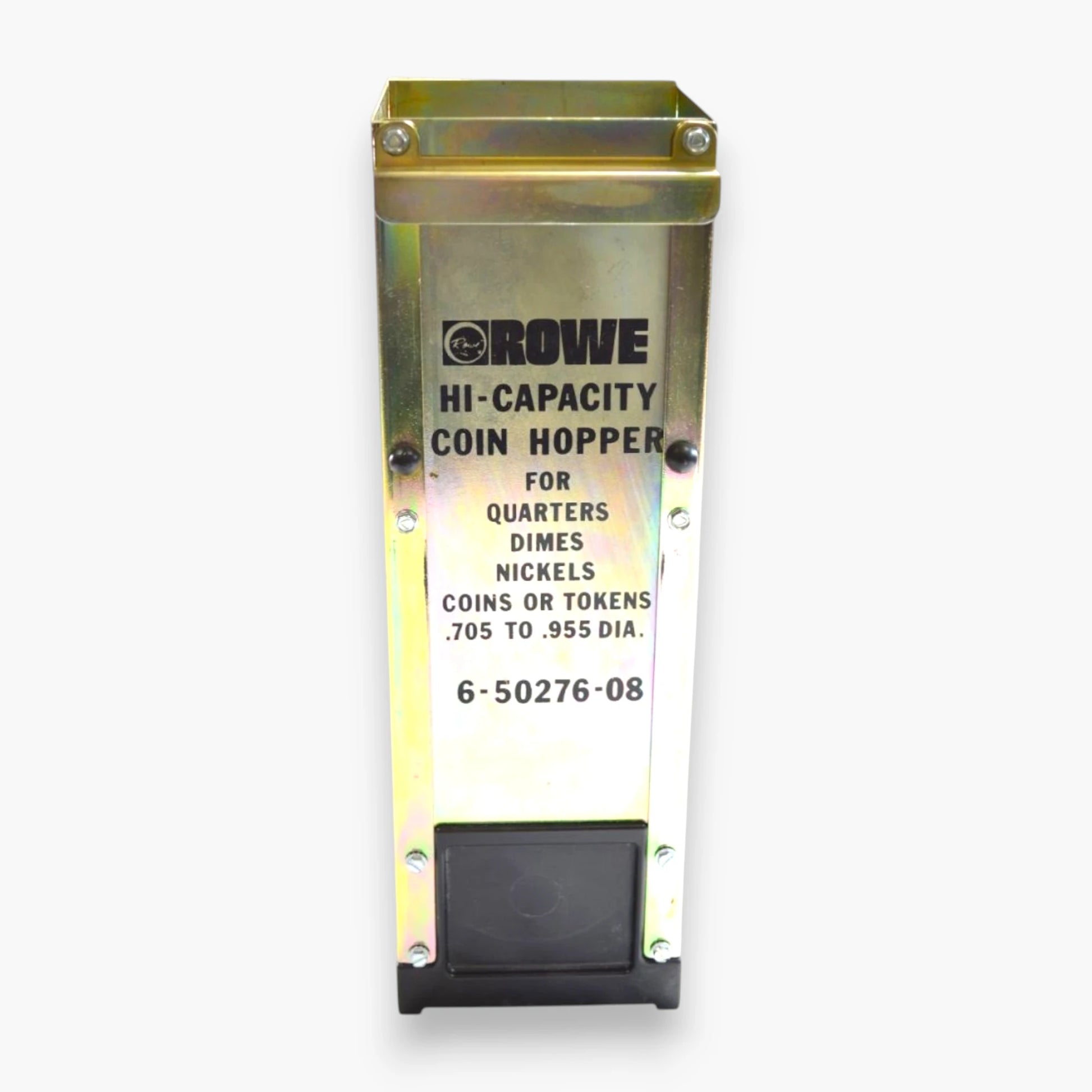 Genuine Rowe replacement coin hopper compatible with BC3500 and BC1400 bill changers