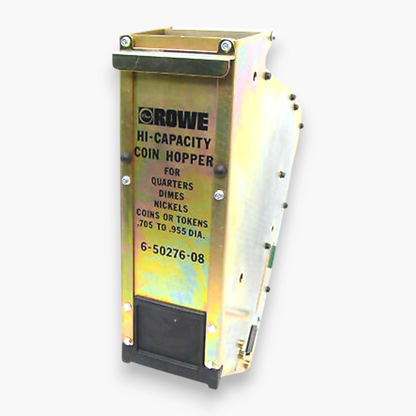 Rowe 6-50276-08 hi-capacity coin hopper for bill changer machines