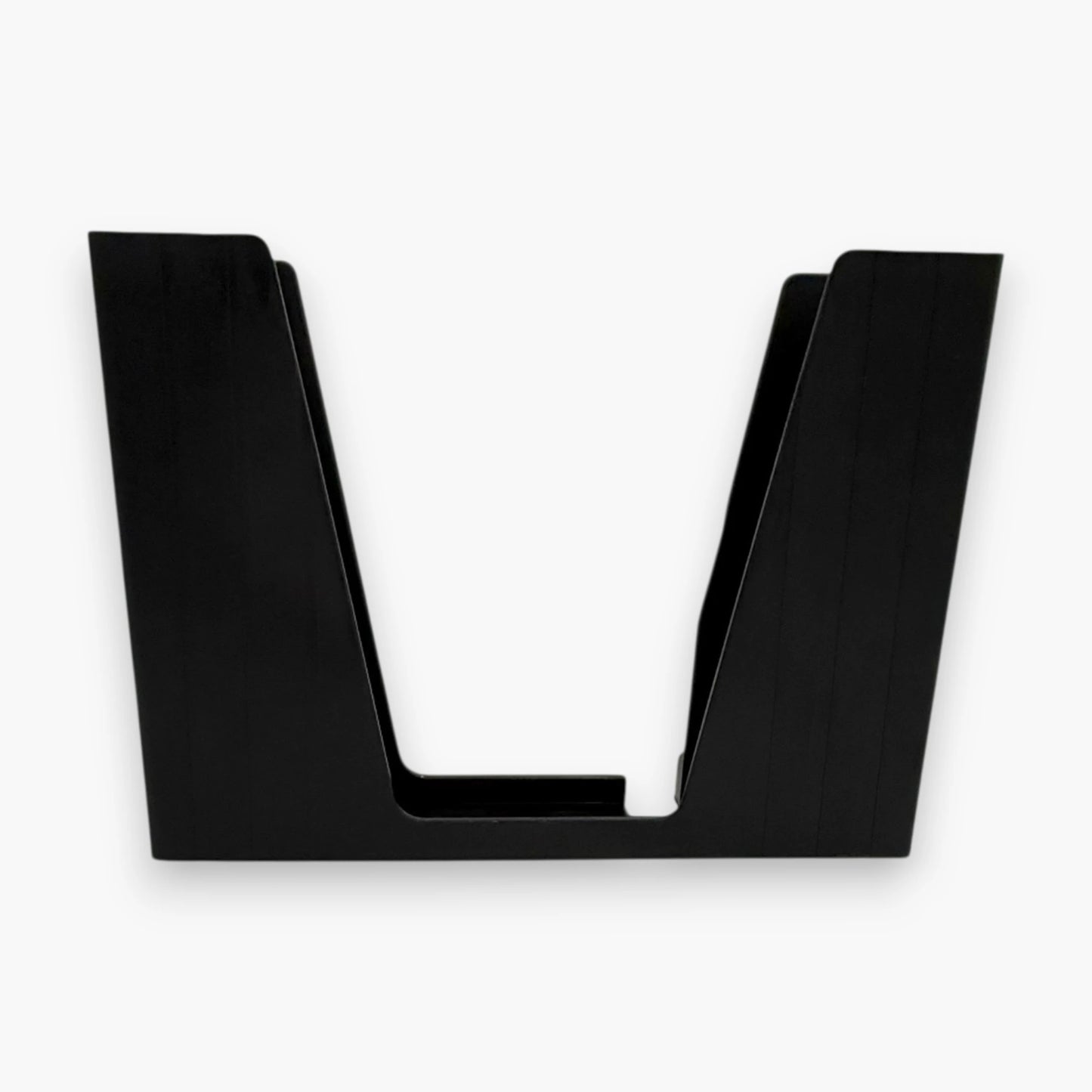 Raffle Acceptor Lottery Ticket Box – Set of 2, Black Plastic, for Arcades, Carnivals & Events