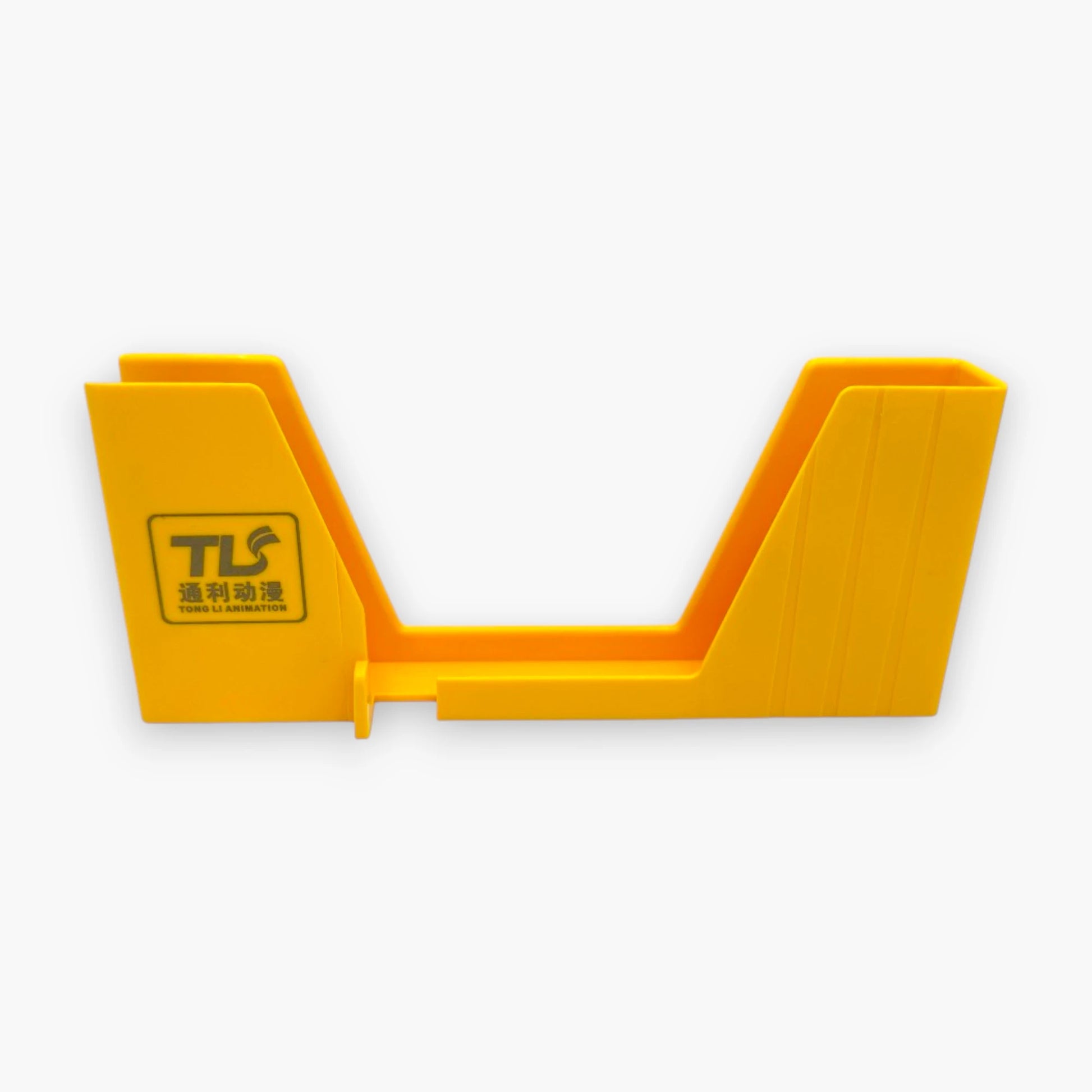 Plastic lottery ticket holder for raffles, carnivals, and fundraising events