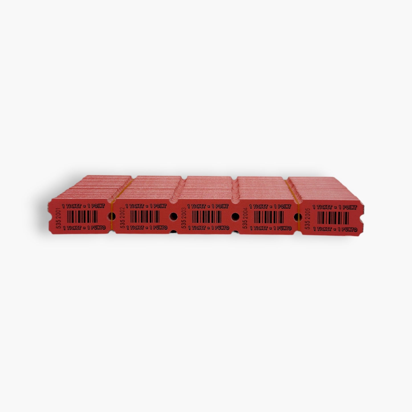 High-Performance Redemption Tickets – Dust-Free, Secure & Color-Coded