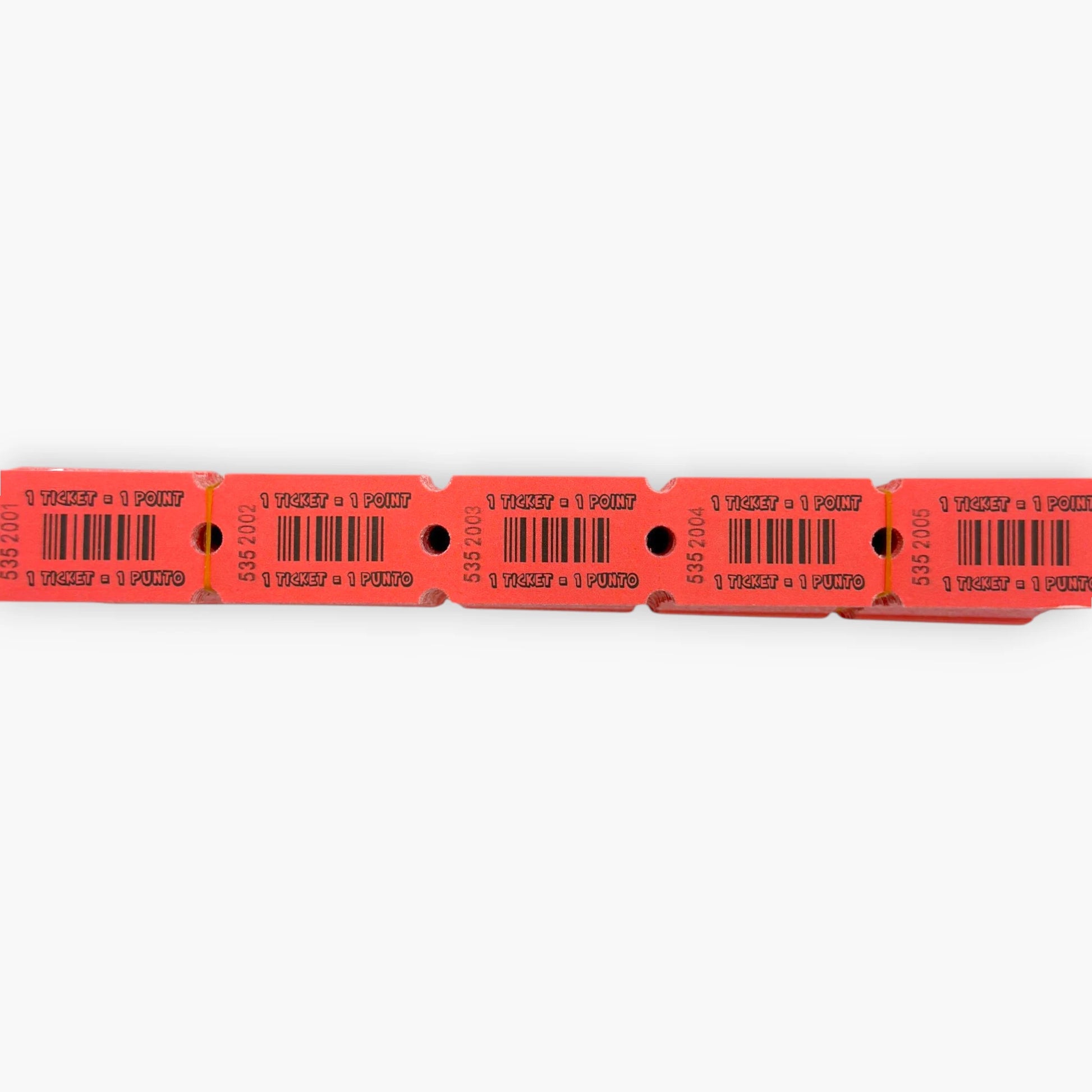Arcade Redemption Tickets 1000-Count Pack - Red