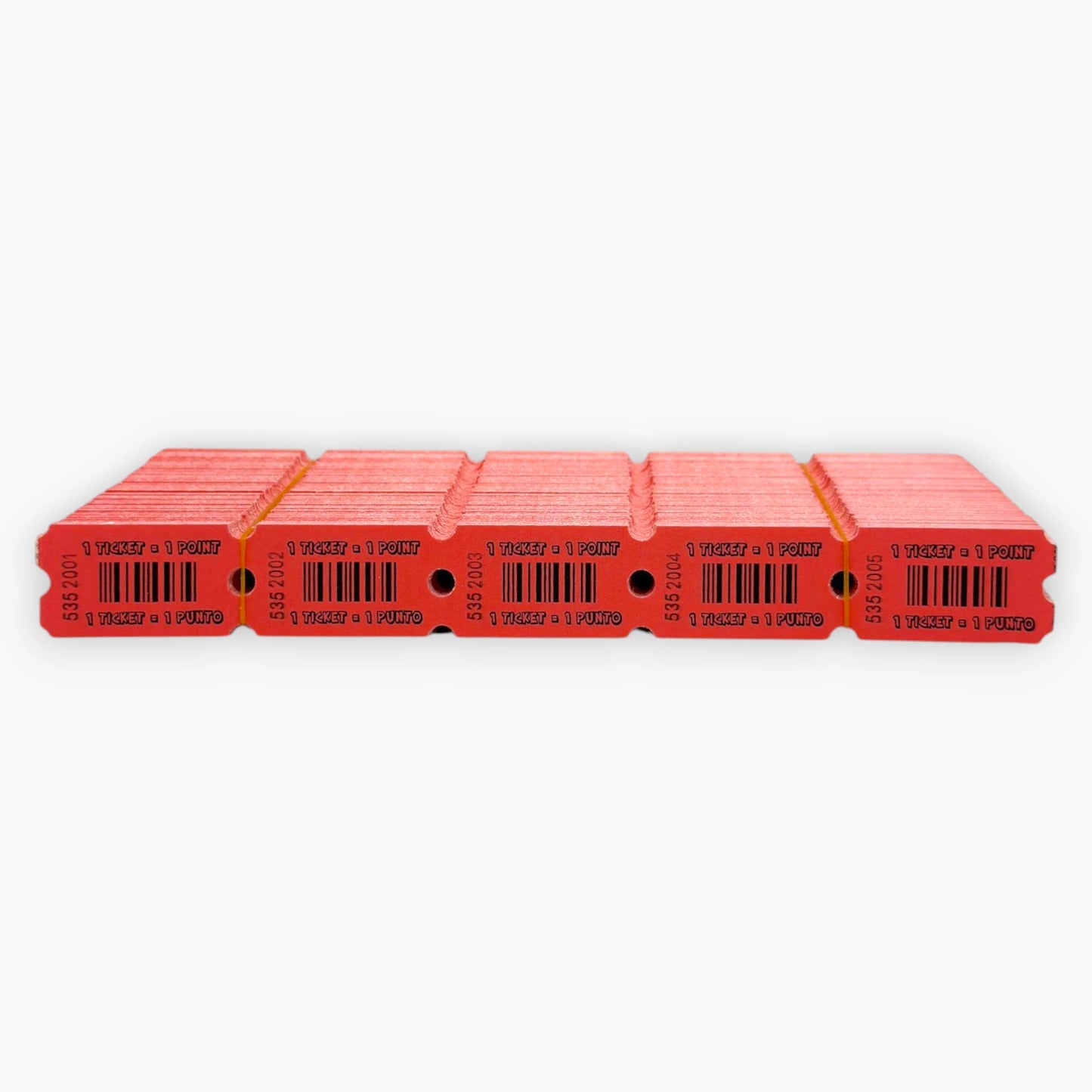 Dust-Free Arcade Redemption Tickets Pack of 1000 Red