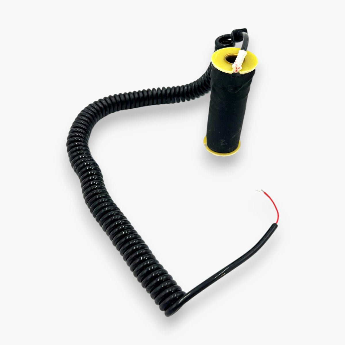 Large claw machine replacement coil with yellow end flanges