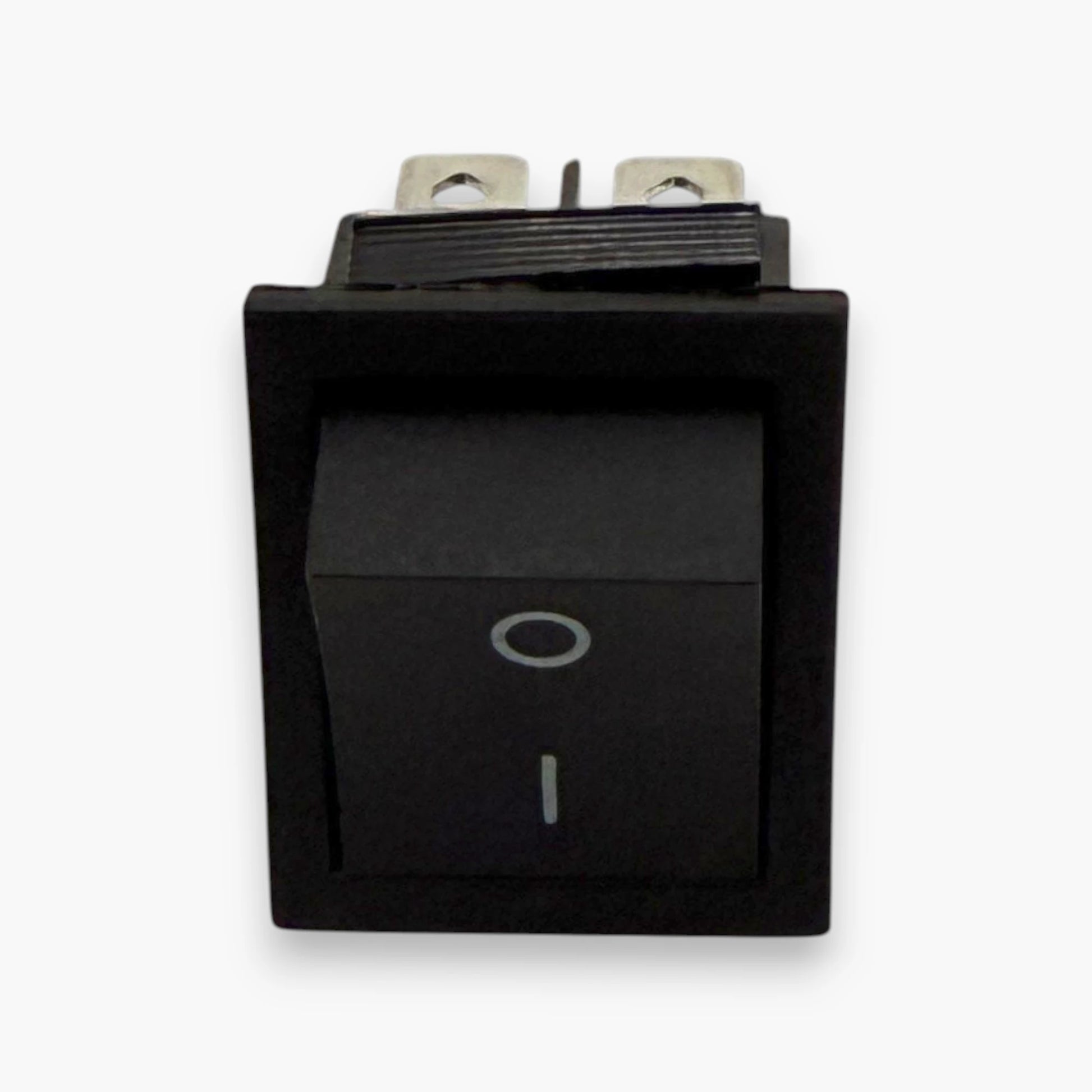 Black 4-terminal rocker switch for arcade and vending machines