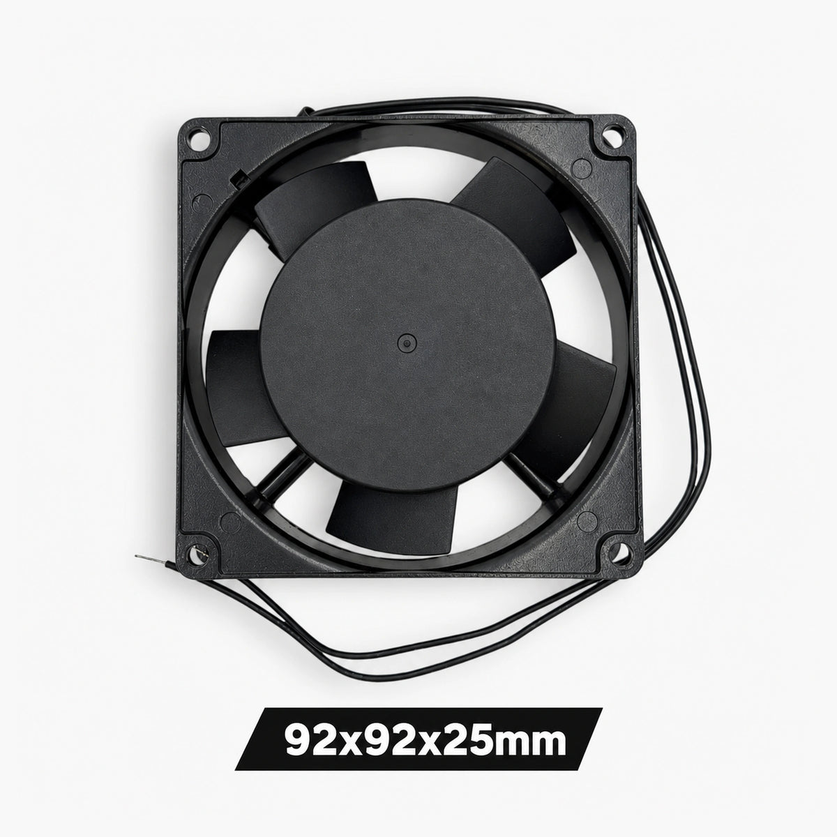 SNUON 92x92x25mm 220-240V AC axial cooling fan rear view