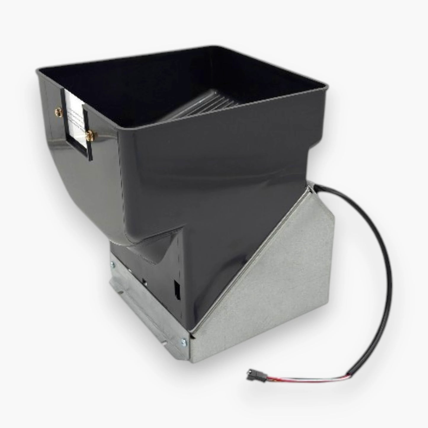 High-capacity coin hopper with DC motor for arcade and vending applications