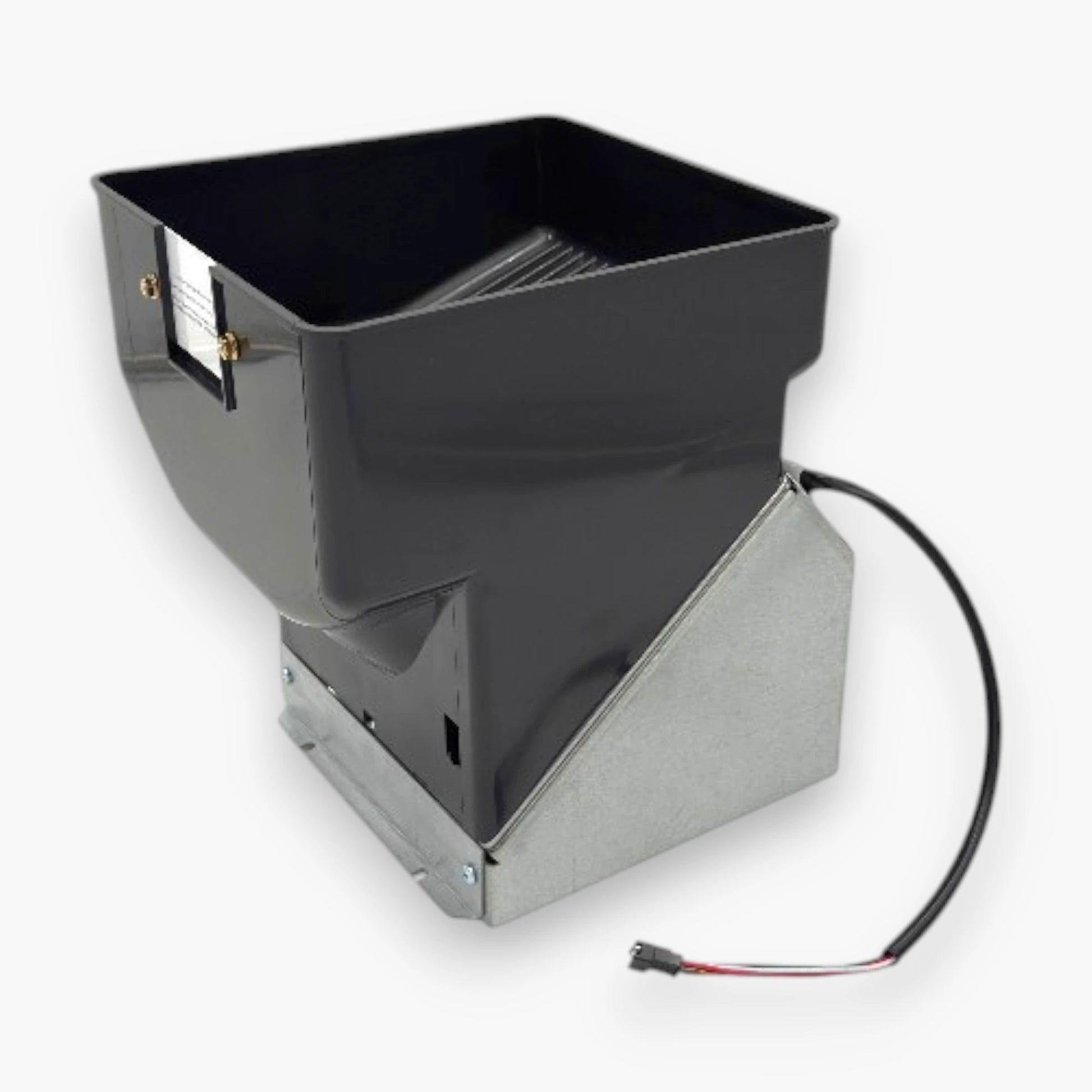 High-capacity coin hopper with DC motor for arcade and vending applications