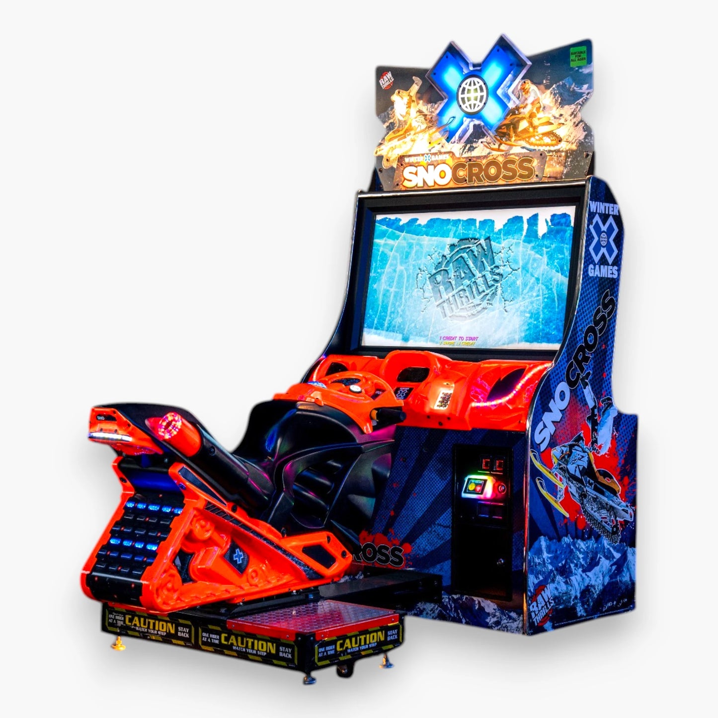 SnoCross by Raw Thrills – 42″ LCD - Arcade Racer Machine