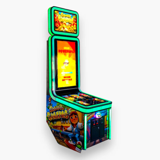 Subway Surfers Arcade Machine by Coastal Amusements – 42 Inch HD Vertical Screen, LED Backlit Cabinet