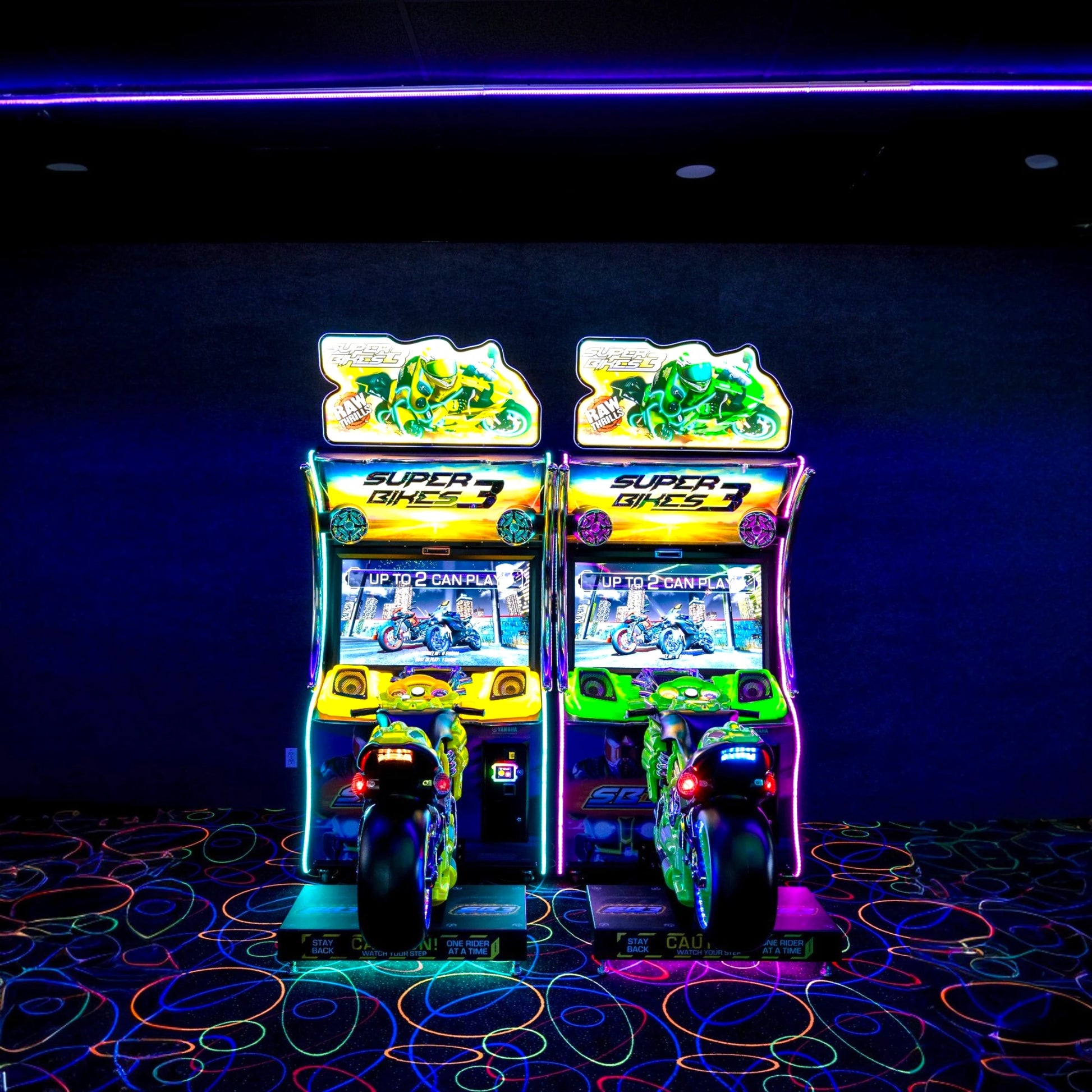 Super Bikes 3 Arcade – 42 Inch HD Display, 8 Dynamic Race Tracks, Hyper-Realistic Graphics