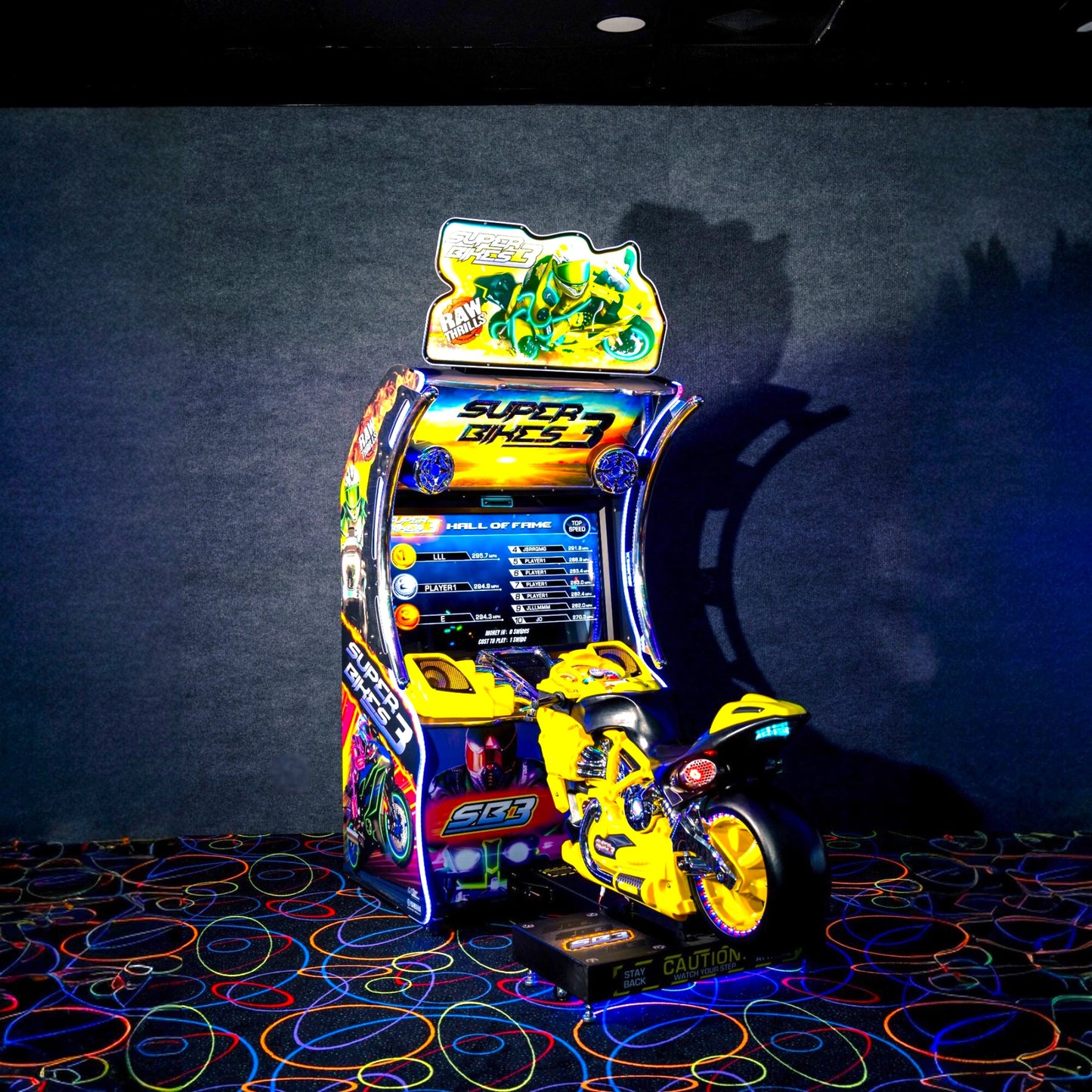 Super Bikes 3 Arcade Controls – Handlebar Steering, Lean-Into-Turns Gameplay, Stunt and Boost System