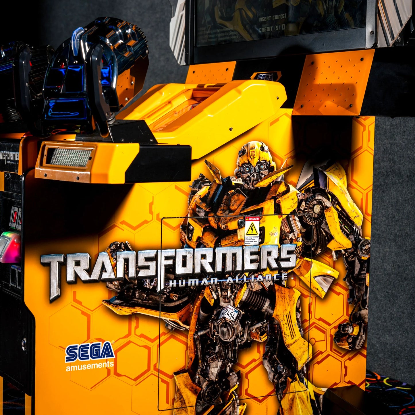Transformers Human Alliance Arcade Cabinet
