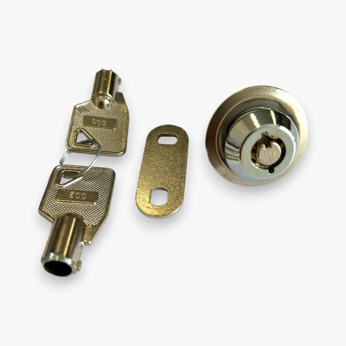 Replacement tubular cam lock for arcade machines, POS systems, and enclosures