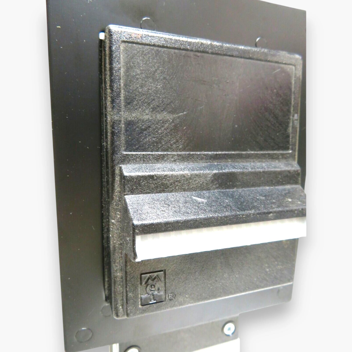 Steel bill acceptor mounting plate 