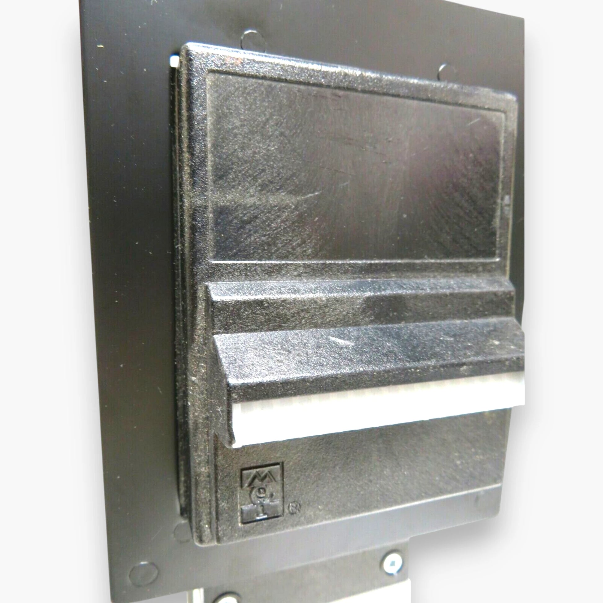 Steel bill acceptor mounting plate 