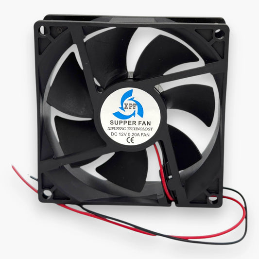 XPF 12V DC Cooling Fan 90mm & 120mm – 2-Wire
