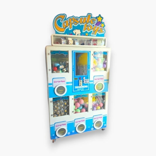 Capsule Toys Vending Machine – Multicolor LED – Coin Operated