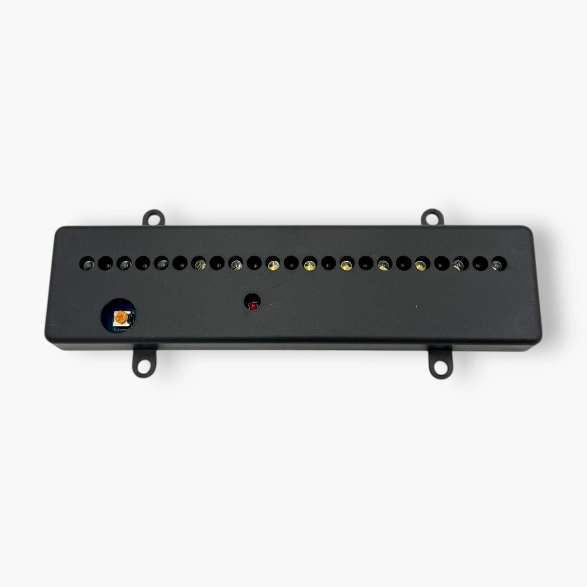 black claw machine prize detection sensor showing slim enclosure and mounting tabs