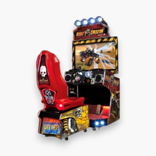 Dirty Drivin’ by Raw Thrills – 42″ HD - Arcade Racer Machine
