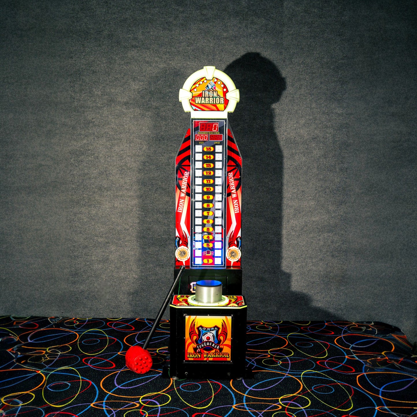 Iron Warrior Hammer Strength Arcade Game – Coin Operated