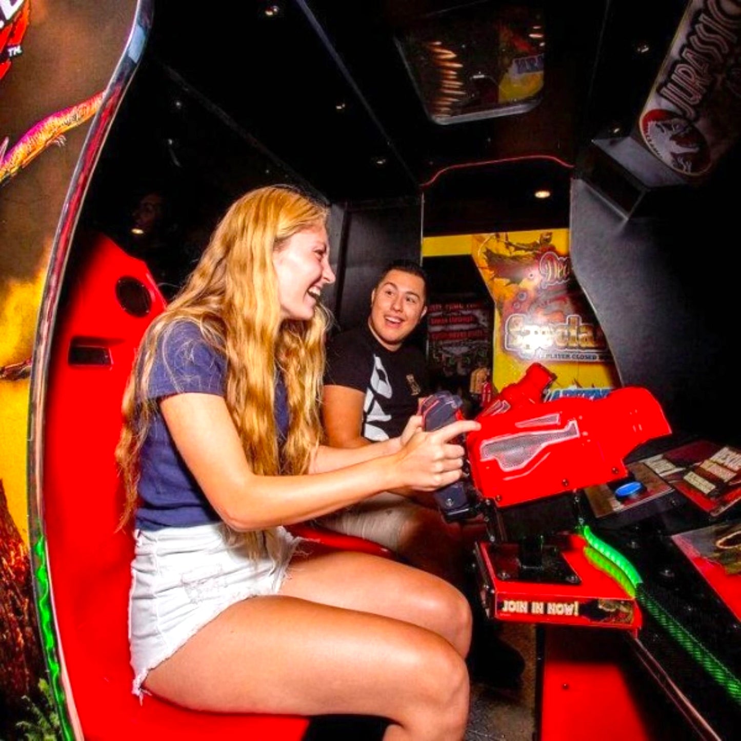 Jurassic Park Arcade Game – 55 Inch HD Display