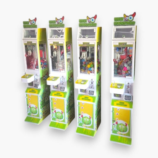 Mini Monsters Unlock the Prize Claw Machine  – Coin Operated