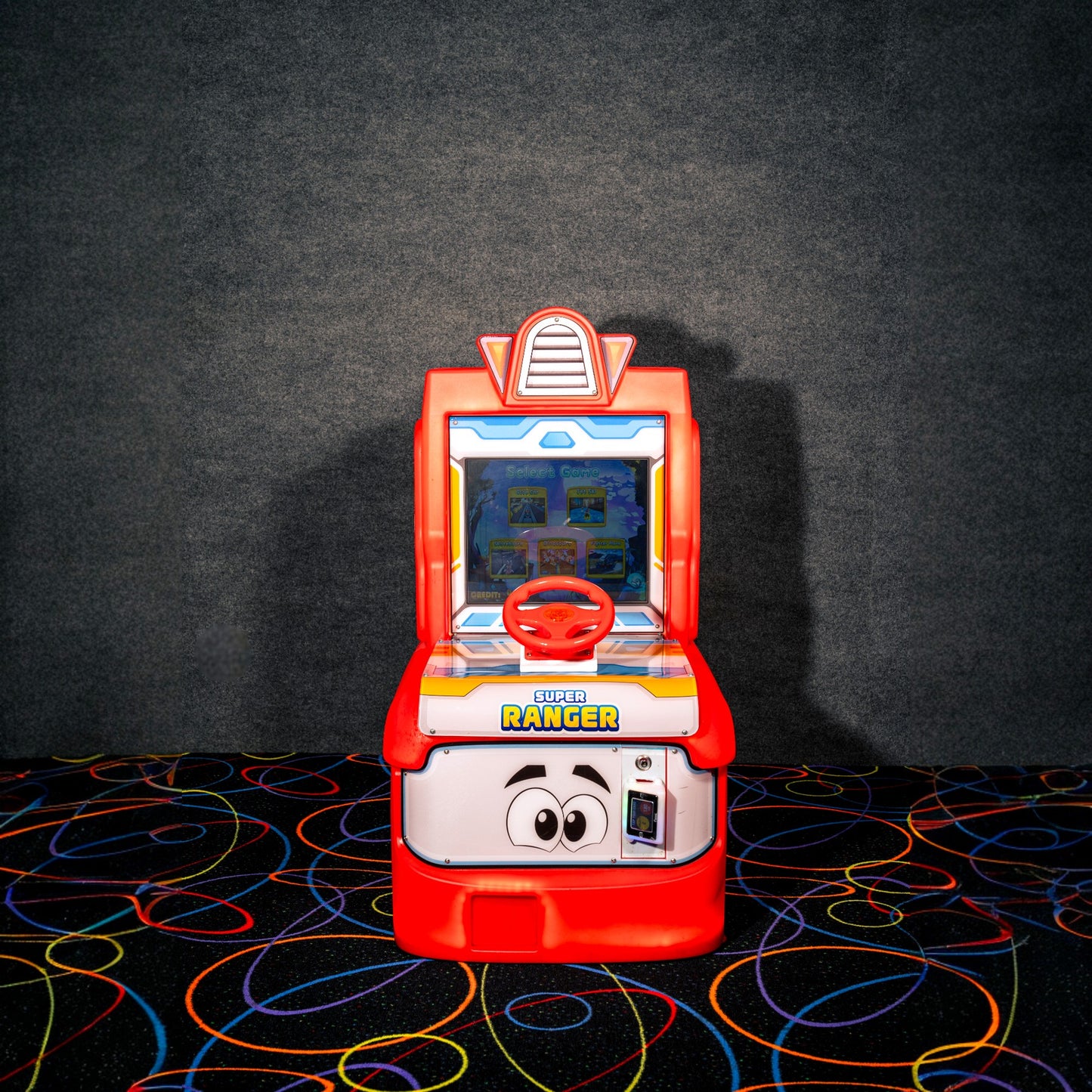 Super Ranger Car Racing Arcade Machine – Coin Operated