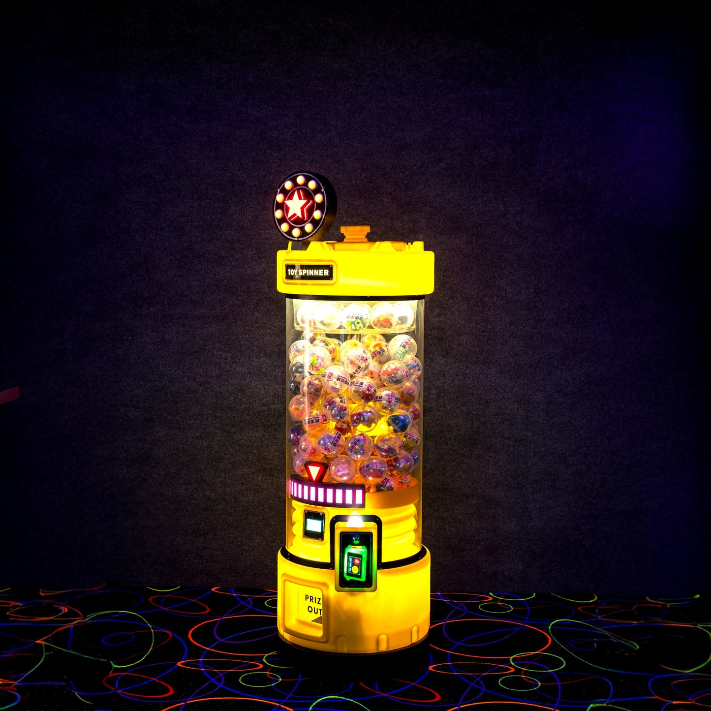 Toy Spinner – Capsule Toy Prize Game Machine – Coin Operated