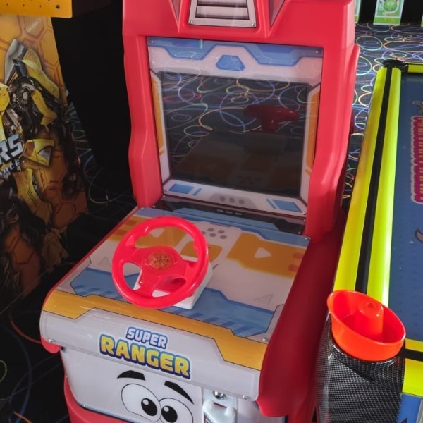 Super Ranger Car Racing Arcade Machine – Coin Operated
