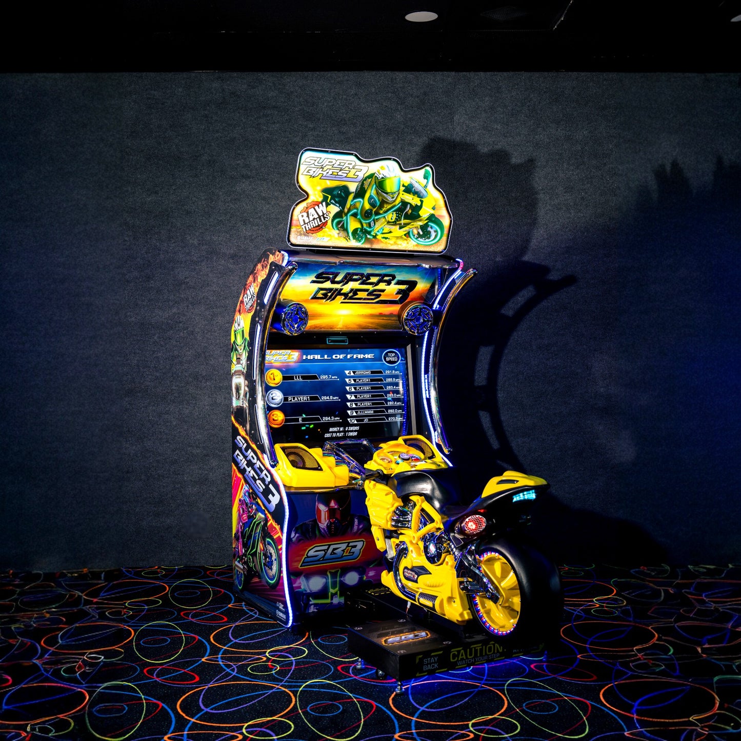 Super Bikes 3 by Raw Thrills – 42” HD - Arcade Racing Machine